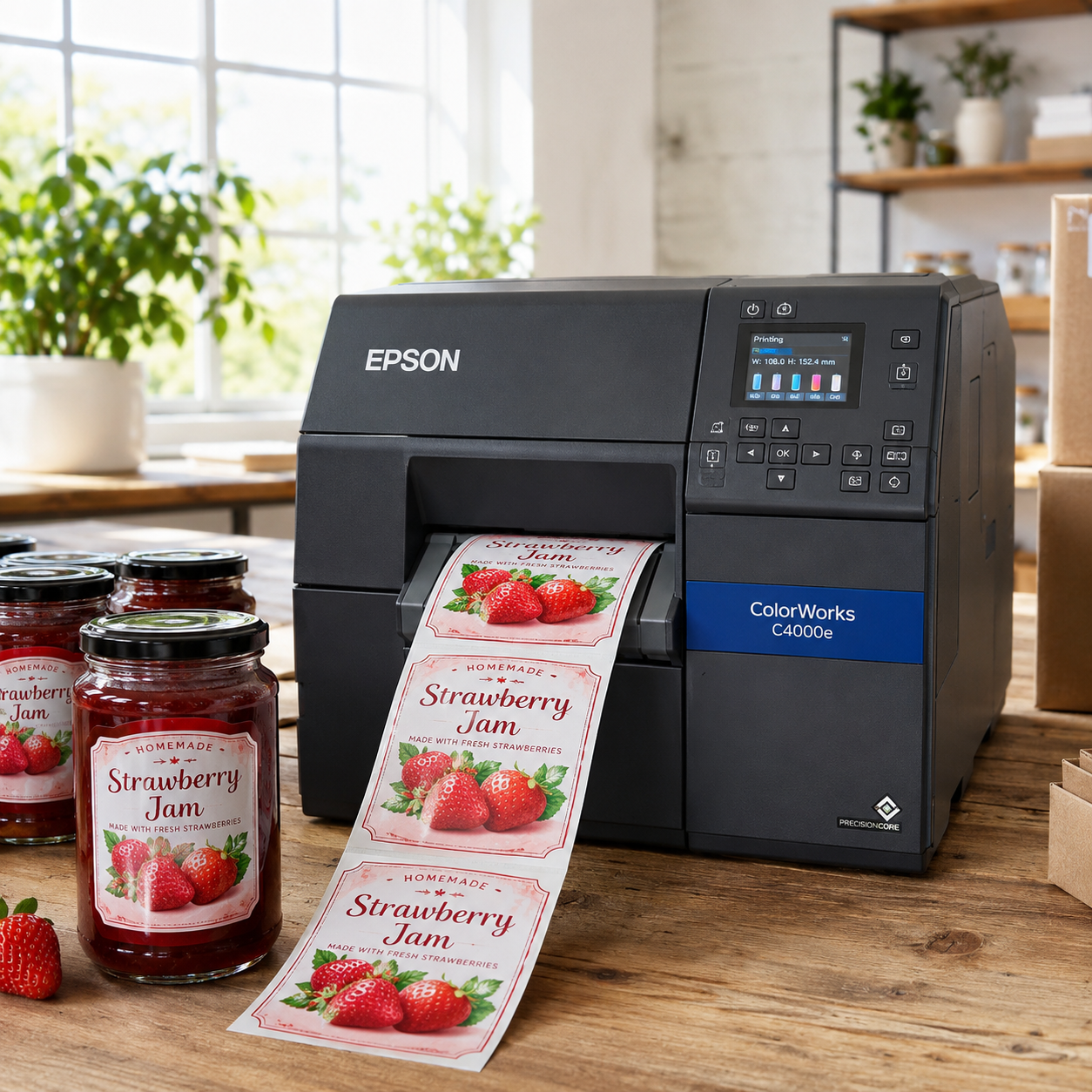Étiquette 102x152 mm High Gloss, 210 pièces, pour EPSON ColorWorks – Image 3