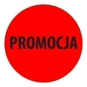 naklejka okrągła promocja